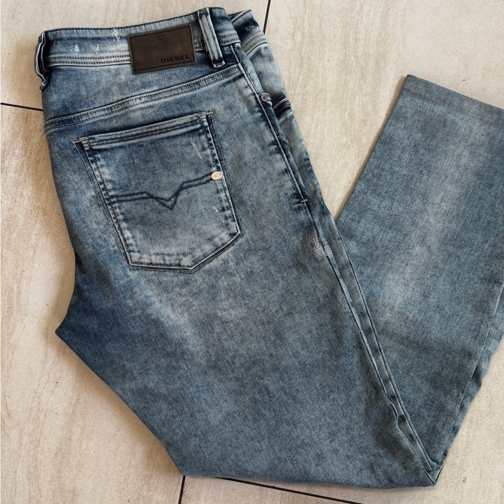 Diesel Industry Button Fly Men's Sleenker X Jeans sz W36/32